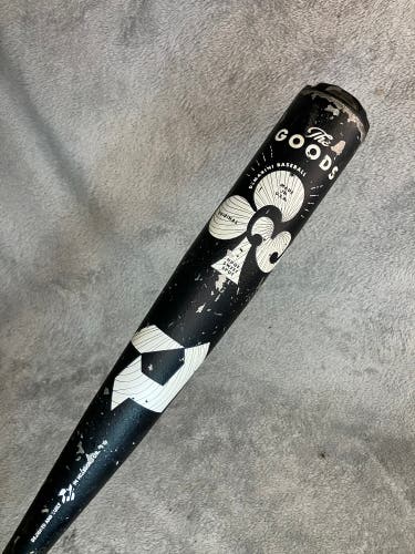 2022 DeMarini The Goods One Piece Alloy Bat BBCOR Certified (-3) Alloy 29 oz 32" (Used)