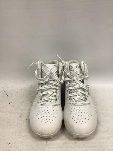 Used New Balance LAX Cleats Mens White Senior 4.5 11851-S000045698