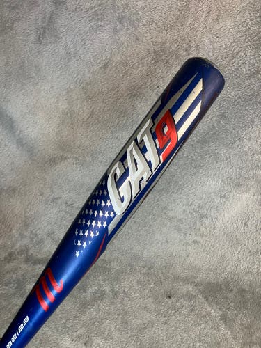 2021 Marucci CAT9 Pastime Alloy Bat BBCOR Certified (-3) Alloy 29 oz 32" (Used)