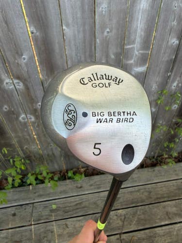 Callaway Big Bertha Warbird 5-Wood RCH 96 Firm Stiff Flex 42 +HC