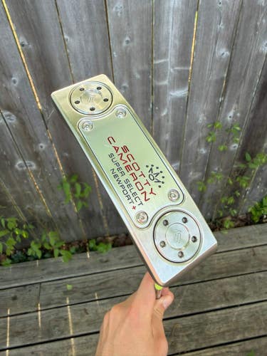 Scotty Cameron Super Select Newport + Plus Putter 34 +HC MINT