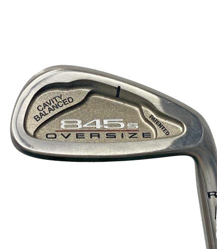 Tommy Armour 845s Oversize RO 9 Iron RH S300 Stiff Steel 36" New Midsize Grip