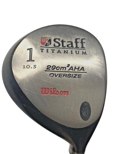 Wilson Staff Ti 29cmAHA Oversize Driver 10.5* RH Regular Graphite 44" New Grip