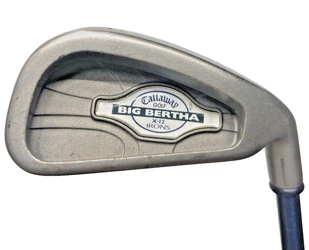 Callaway Big Bertha X-12 4 Iron RH Ladies Gems 99 Graphite 37" Good Factory Grip