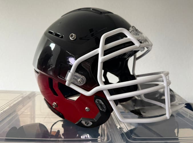 Brand New Schutt F7 2.0 Black/Red Helmet (Adult Large)