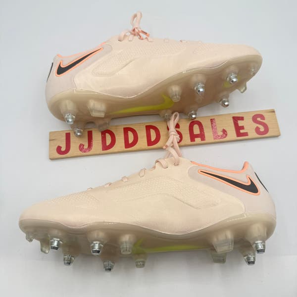 Nike Legend 9 Elite SG-Pro AC Soccer Cleats DB0822-801 Men\'s Size 6 Men Nike Tiempo Legend 9 Elite SG-Pro AC “Guava Ice” Cleats  main image 3