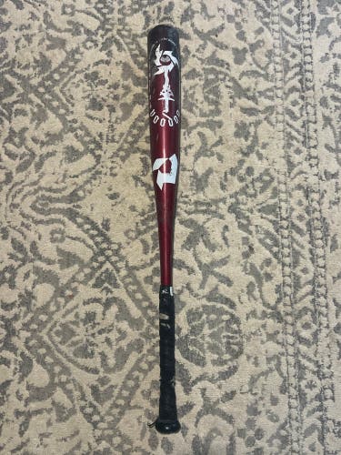 2025 DeMarini Voodoo One Alloy BBCOR Certified Bat (-3) 29 oz 32" (Used)