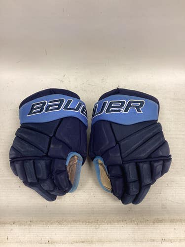 Used Bauer PRO TEAM Junior Gloves Navy Blue 11" 11851-S000045583