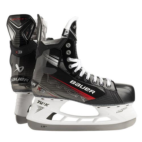 New Bauer Vapor X3 Intermediate Hockey Skates - Extra Wide Size 5.5EE