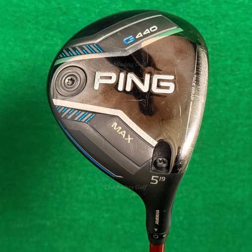 Ping G440 MAX 19 5 Fairway Wood Denali Red 6.0 60g Graphite Stiff w/ HC