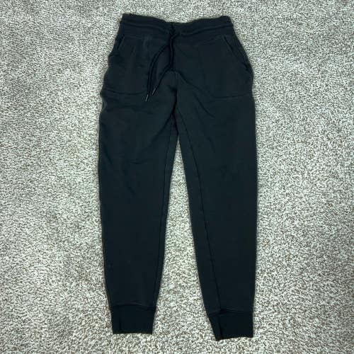 Athleta Pants Womens Medium Black Fleece Balance Jogger Sweatpants Pockets Yoga