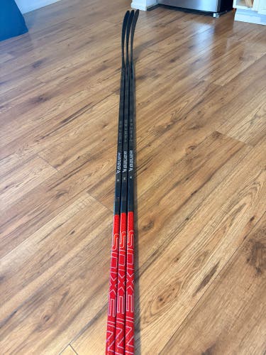 3 Pack 1 brand new 2 used Senior Bauer Nexus Tracer Left Hand Hockey Stick P28M 77 Flex (Used)