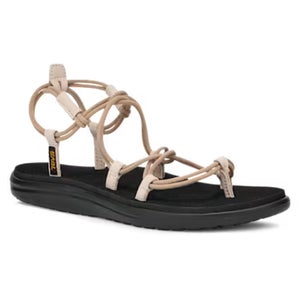 Teva Voya Infinity 1019622-SSMBR Sandals Womens 7B Sesame Birch Strappy Hawk2724