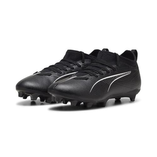 Puma Ultra 5 Match 108096-02 Kids US 5 Black White FG/AG Soccer Cleats HTAT847