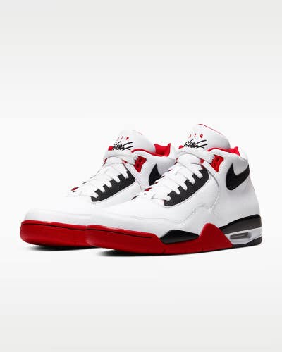 Nike Flight Legacy BQ4212-100 Sneakers Mens White Black Basketball Shoes SHOP293