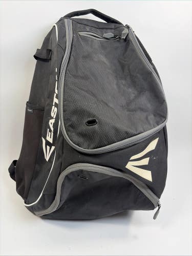Easton Baseball Backpack w/ Bat Sleeves, Black