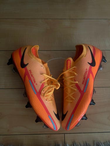 Nike Phantom GT2 Elite FG Laser Orange Soccer Cleats Mens Size 9 CZ9890-809