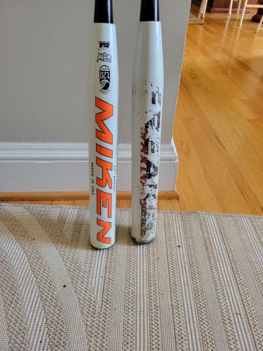 Miken Freak Maxload Composite Bat (-6) 28 oz 34" (Used)