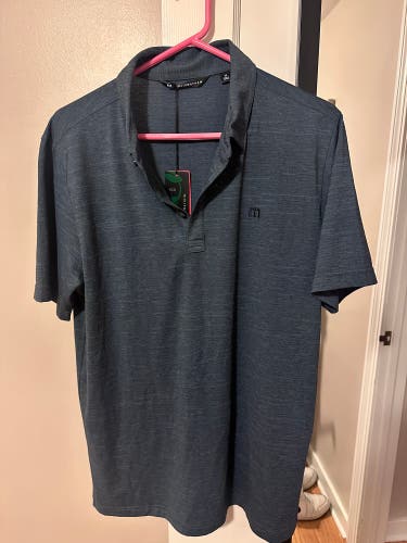 Gray Medium Men's Travis Matthew Shirt (New)