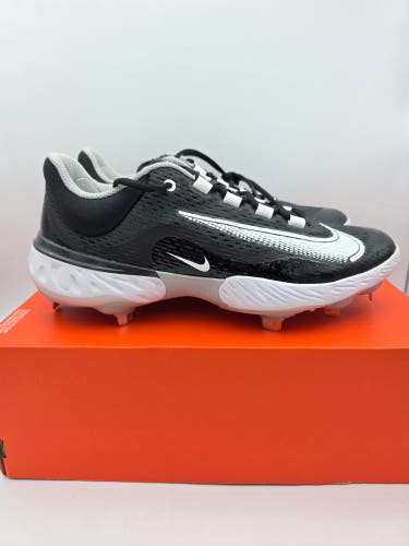 Nike Alpha Huarache Elite 4 Baseball Cleats Black DJ6521-011 Men's Size 10 NEW