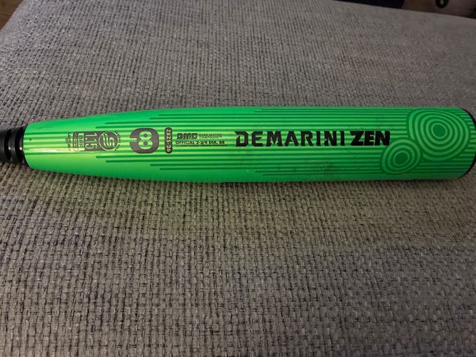 2026 DeMarini CF Zen Composite USSSA Certified Bat (-8) 22 oz 30" (Used)