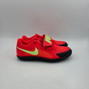 Nike Zoom Rival SD 2 Throwing Shoes Crimson Red Lime Track & Field Mens Size 7.5