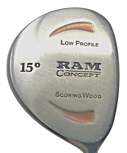 RAM Concept Low Profile Scoring 3 Wood 15* RH Stiff Graphite 42.5" Factory Grip