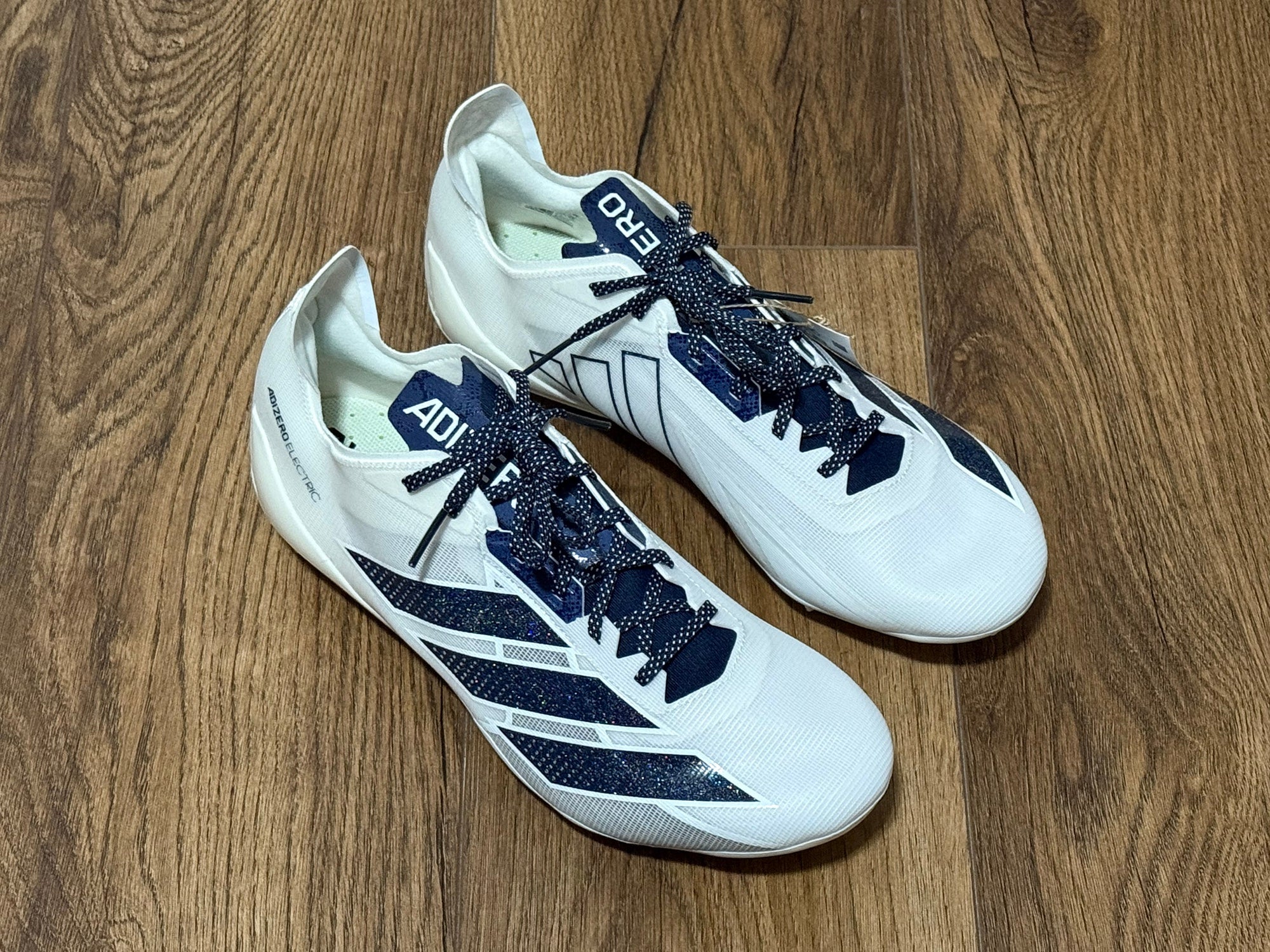 Size 11.5 Adidas Adizero 8.0 Football Cleats Blue/White - NEW - F36588 Adidas Adizero 8.0 Football Cleats Blue/White F36588 Size 12  main image 4