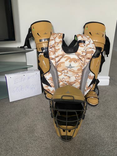 All Star Military MVP Pro Catcher's Set (Barely Used)