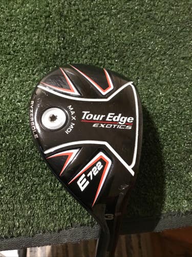 Tour Edge Exotics E722 19* 3 Hybrid Regular Fujikura Ventus 7-R Blue Graphite