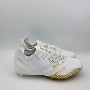 Adidas Adizero Electric + Men's Football Cleats White Gold IE6282 Size 12