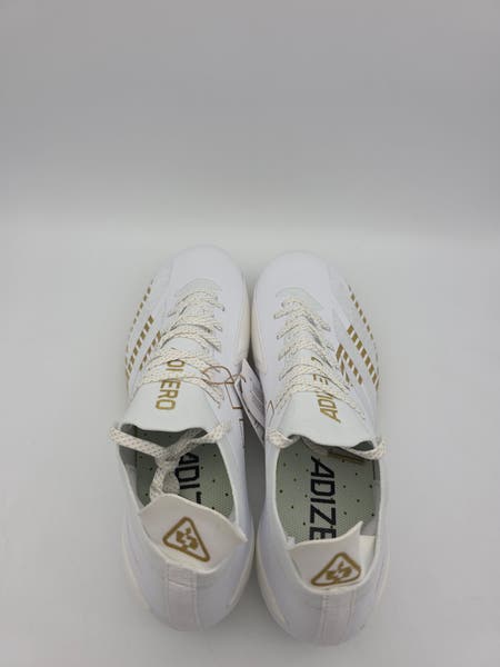 Adidas Adizero Electric + Men's Football Cleats White Gold IE6282 Size 9 |  SidelineSwap | Buy and Sell on SidelineSwap