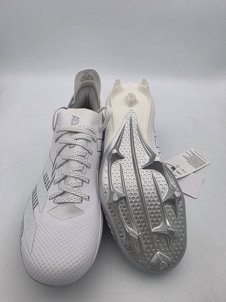 Adidas Men\'s Adizero Electric + Football Cleats Size 10 White Gray IE6278 New Adidas Men main image 2