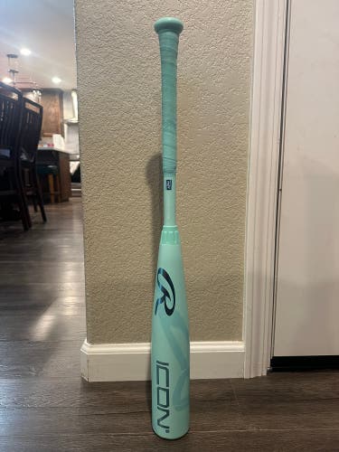 2026 Rawlings Icon Composite USSSA Certified Bat (-10) 17 oz 27" (Used)