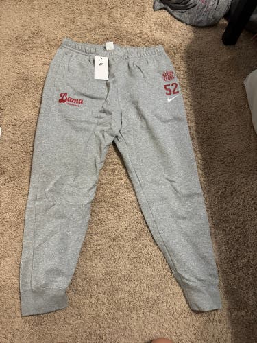 Gray XL Men's Nike Pants (New)