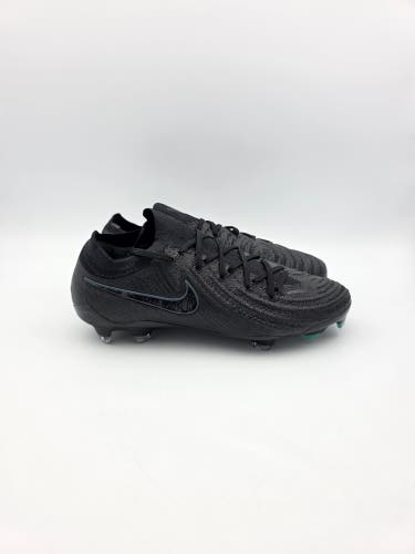Nike Phantom GX II Elite FG Soccer Cleats Black Deep Jungle FJ2559-002 Size 4.5