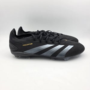 Adidas Predator 24 Pro FG Black Soccer Cleats Shoes Men's Size 13 IF6328