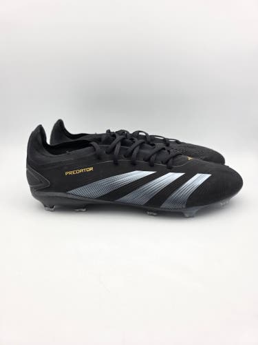 Adidas Predator 24 Pro FG Black Soccer Cleats Shoes Men's Size 13 IF6328