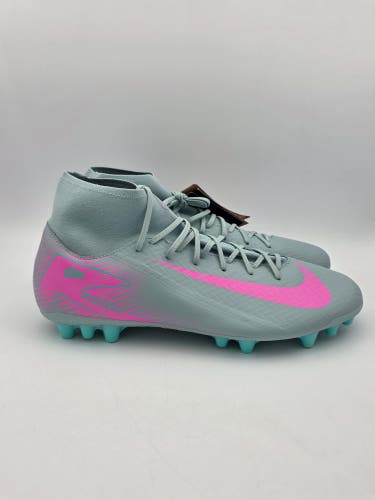 Nike Zoom Mercurial Superfly 10 Academy AG Prism FQ8329-301 Men's Size 12 NEW