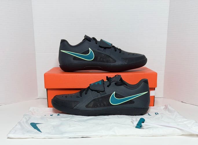Men's Size M 8.0 (W 9.0) Nike Zoom SD 2 Track and Field Throwing Shoes FZ9665-001