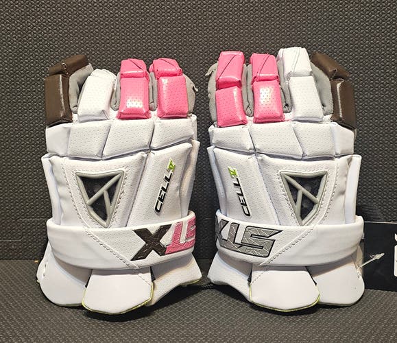 SHOCKER 13" STX Cell V Lacrosse Gloves (L) Brand New