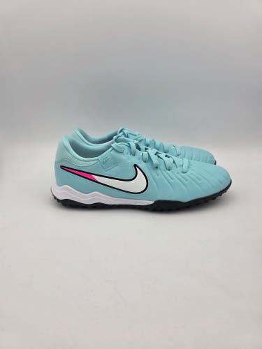 Nike Tiempo Legend 10 Academy TF Size 6 Mens Soccer Shoes Blue DV4342-401