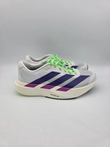 Adidas ADIZERO EVO SL White Collegiate Purple JS4456 Women’s Size 7