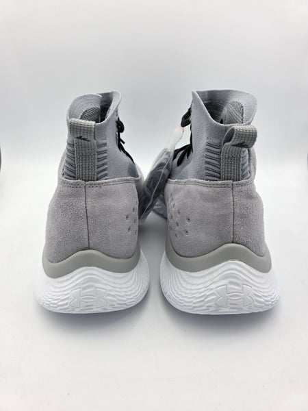 New Under Armour Curry 4 Flotro Grey Men\'s Sz 15 Basketball Shoes 3024861-102 New Under Armour Curry 4 Flotro Grey Men main image 4