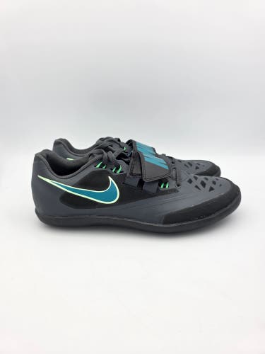 Nike Zoom SD 4 'Black Electric Algae' Track Shoes Mens Size 8.5