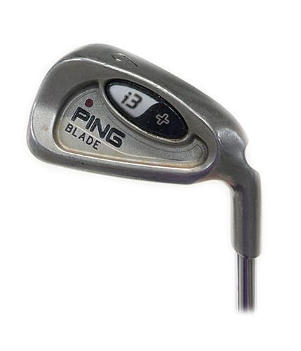 Ping i3+ Blade Single 6 Iron Maroon Dot Steel Stiff Flex