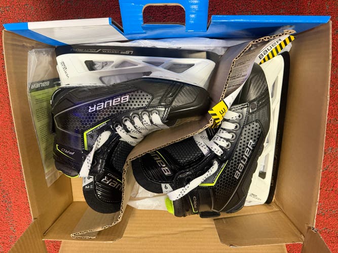 *BRAND NEW PRO SHOP SALE* Bauer Pro Hockey Goalie Skates Size 6 FIT 2