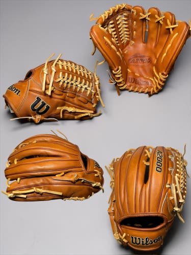 Wilson A2000 RH Pitcher's Baseball Glove 11.75" (New)