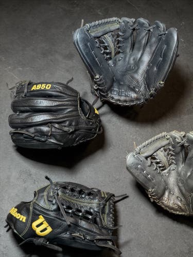 Wilson A950 RH Infield Baseball Glove 11.75" (Used)