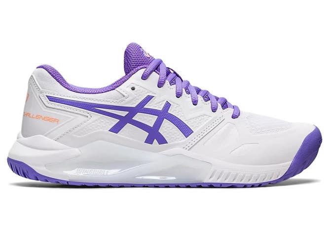 Asics GEL-Challenger 13 1042A164-104 Sneaker Women 5 White Tennis Shoe GBNC1083